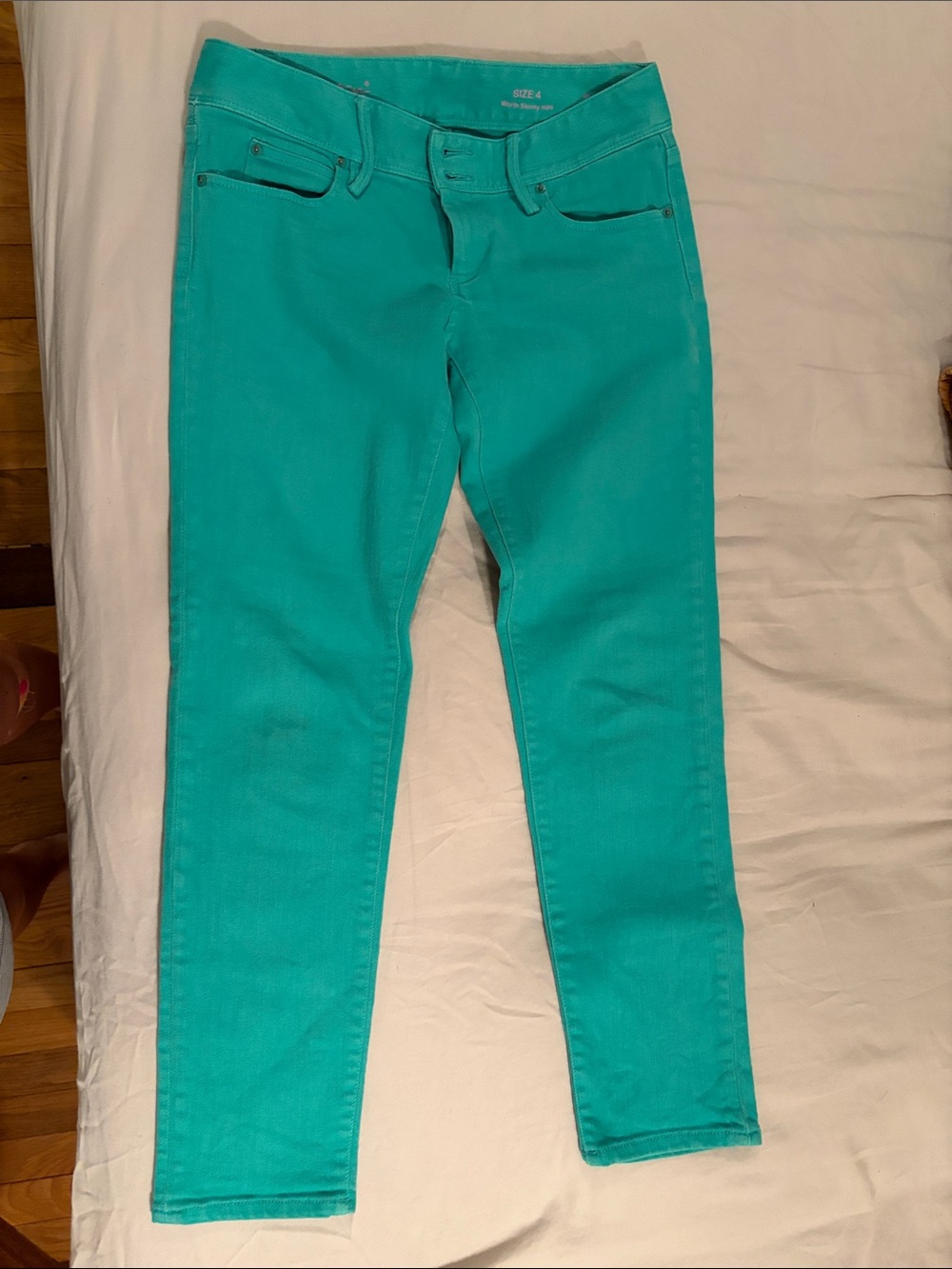 Teal Skinny Lilly Pulitzer Jean